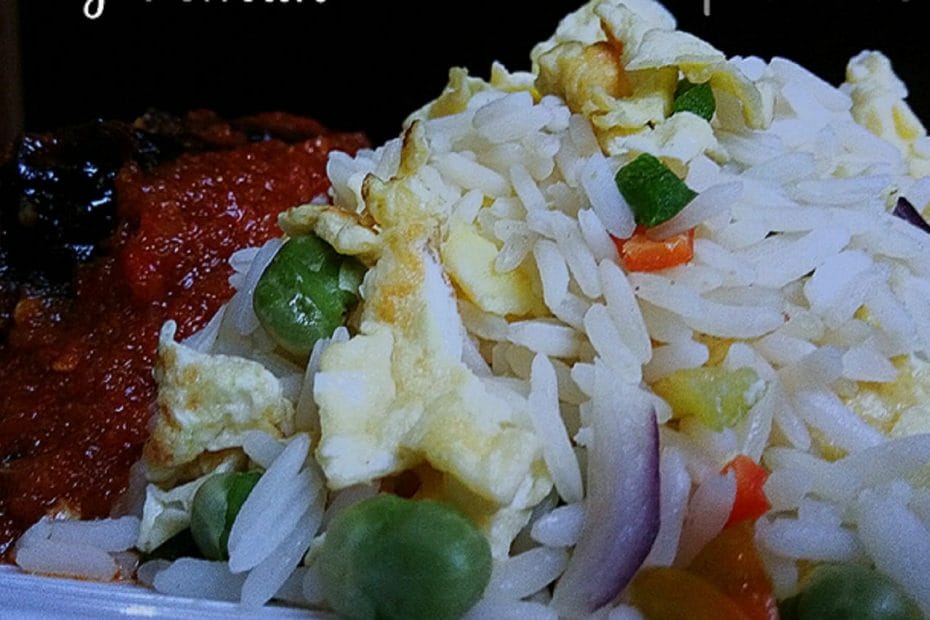 yadda ake Chinese rice