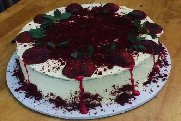 Yadda ake red velvet cake