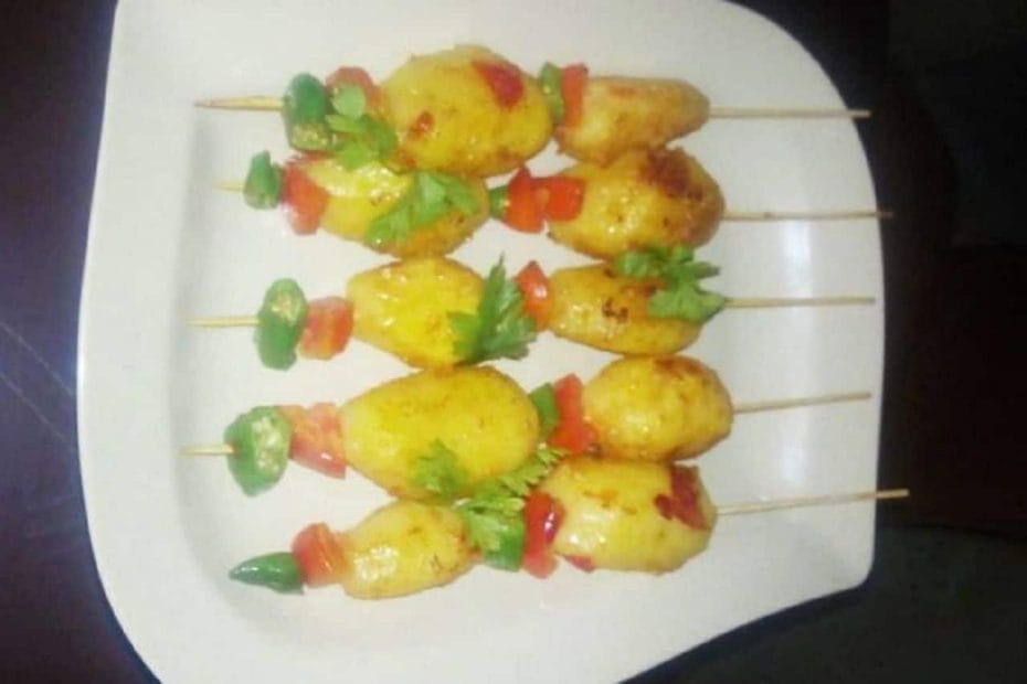 Yadda ake skewers na dankali