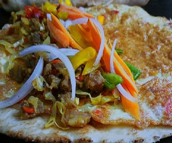 Yadda ake egg roll shawarma