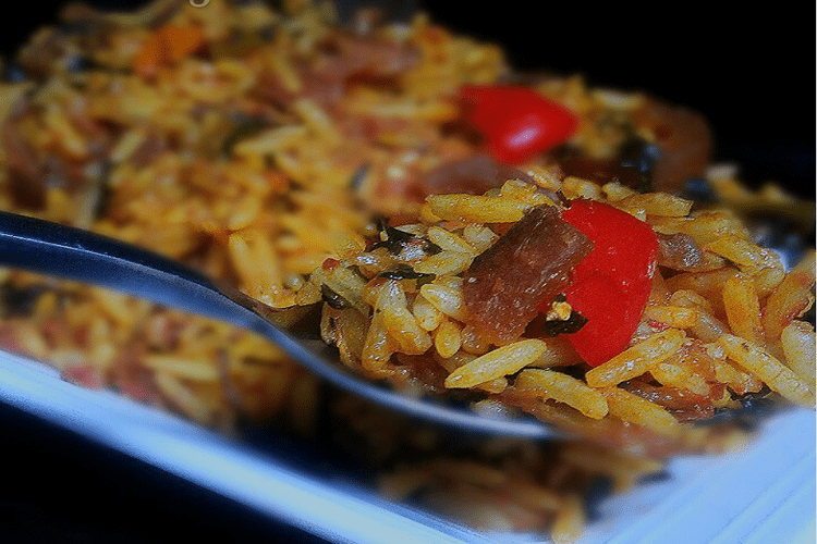 Yadda ake native jollof rice