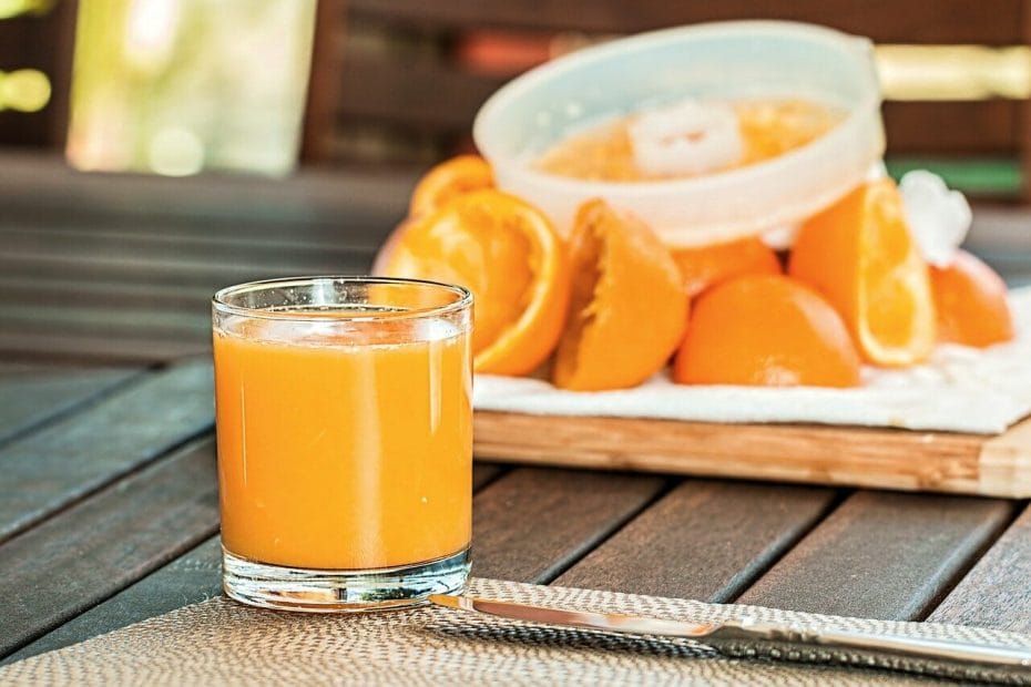yadda ake orange juice