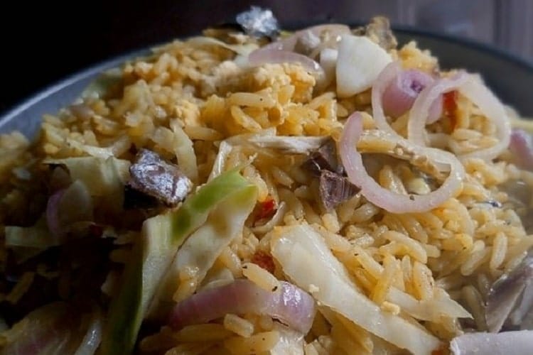 yadda ake cabbage jollof rice