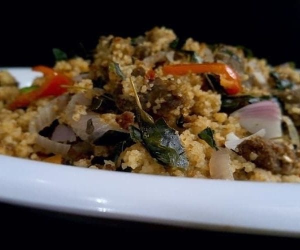 yadda ake dambun couscous