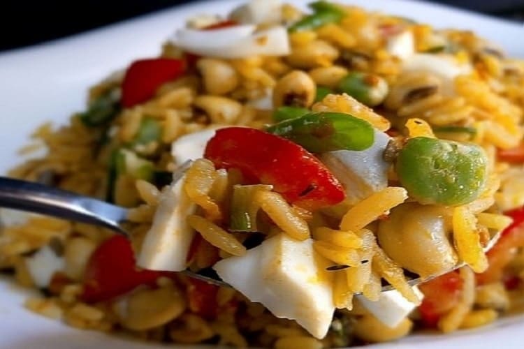 yadda ake jollof na shinkafa da wake