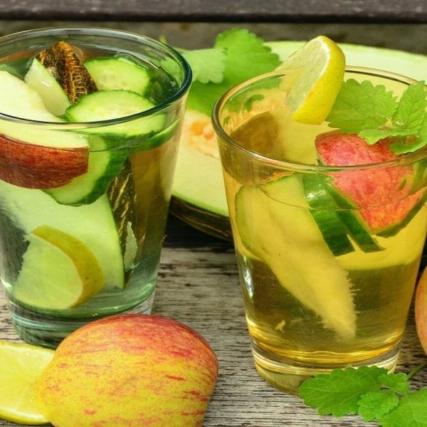 yadda ake lemun cucumber drink