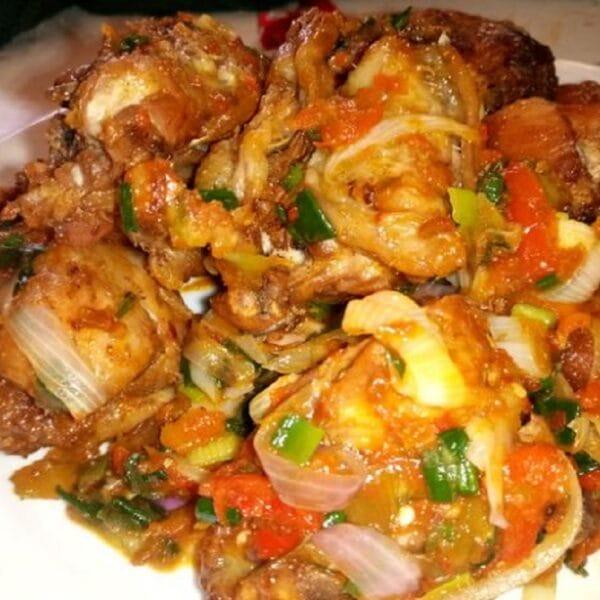 spicy peppered chicken