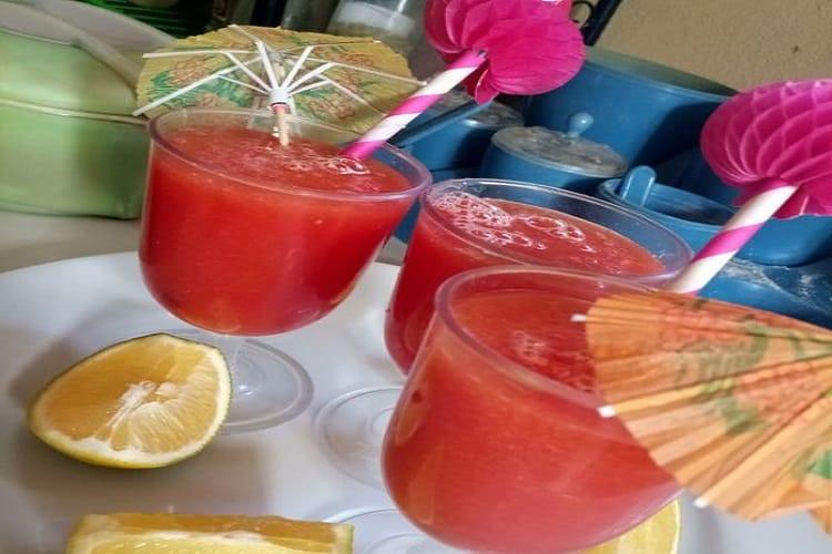 yadda ake hada watermelon smoothie