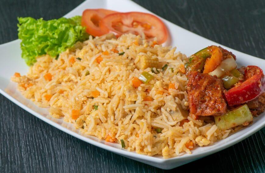 yadda ake hada vegetable rice