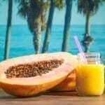 Yadda ake hada natural papaya drinks