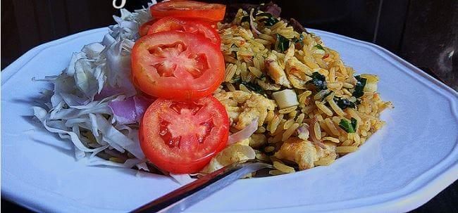 Yadda ake jollof rice mai kwai