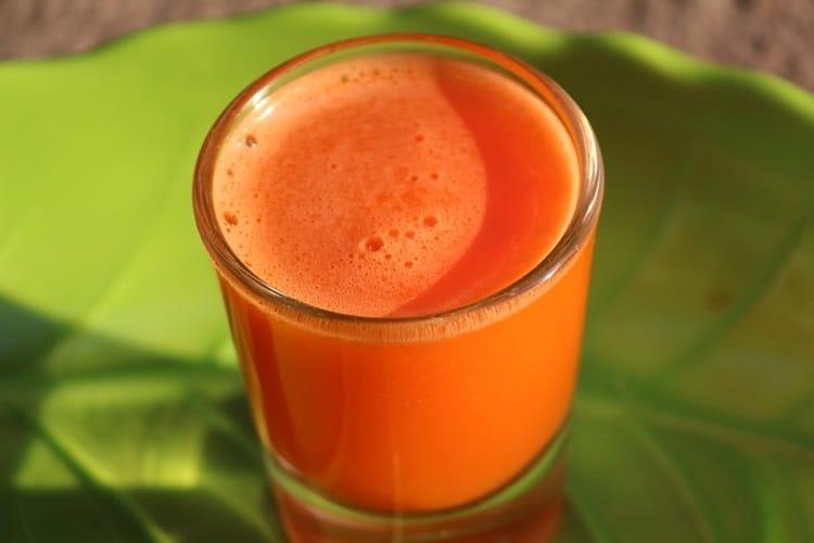 yadda ake carrot juice