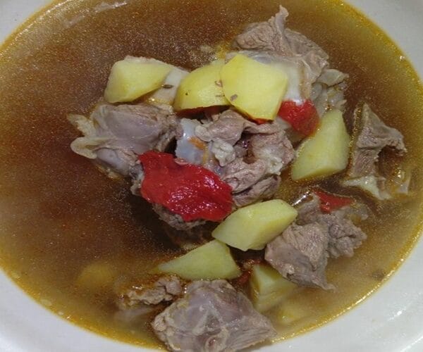 Yadda ake lamb potato shurba