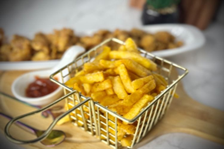 Spicy french fries