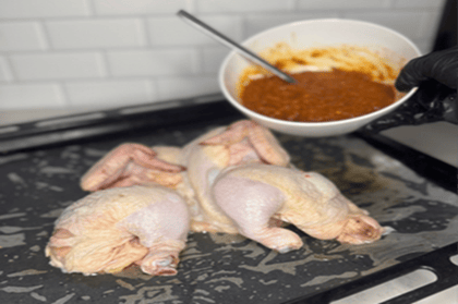 Butterfly chicken peri-peri 4