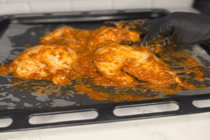 Butterfly chicken peri-peri 5