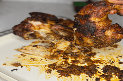 Butterfly chicken peri-peri 8