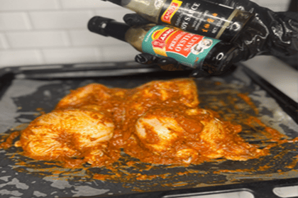 Butterfly chicken peri-peri 6