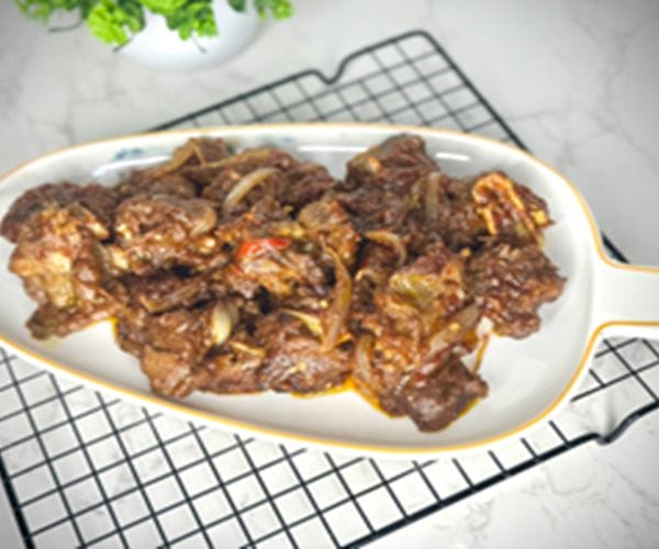 Yadda ake peppered Meat