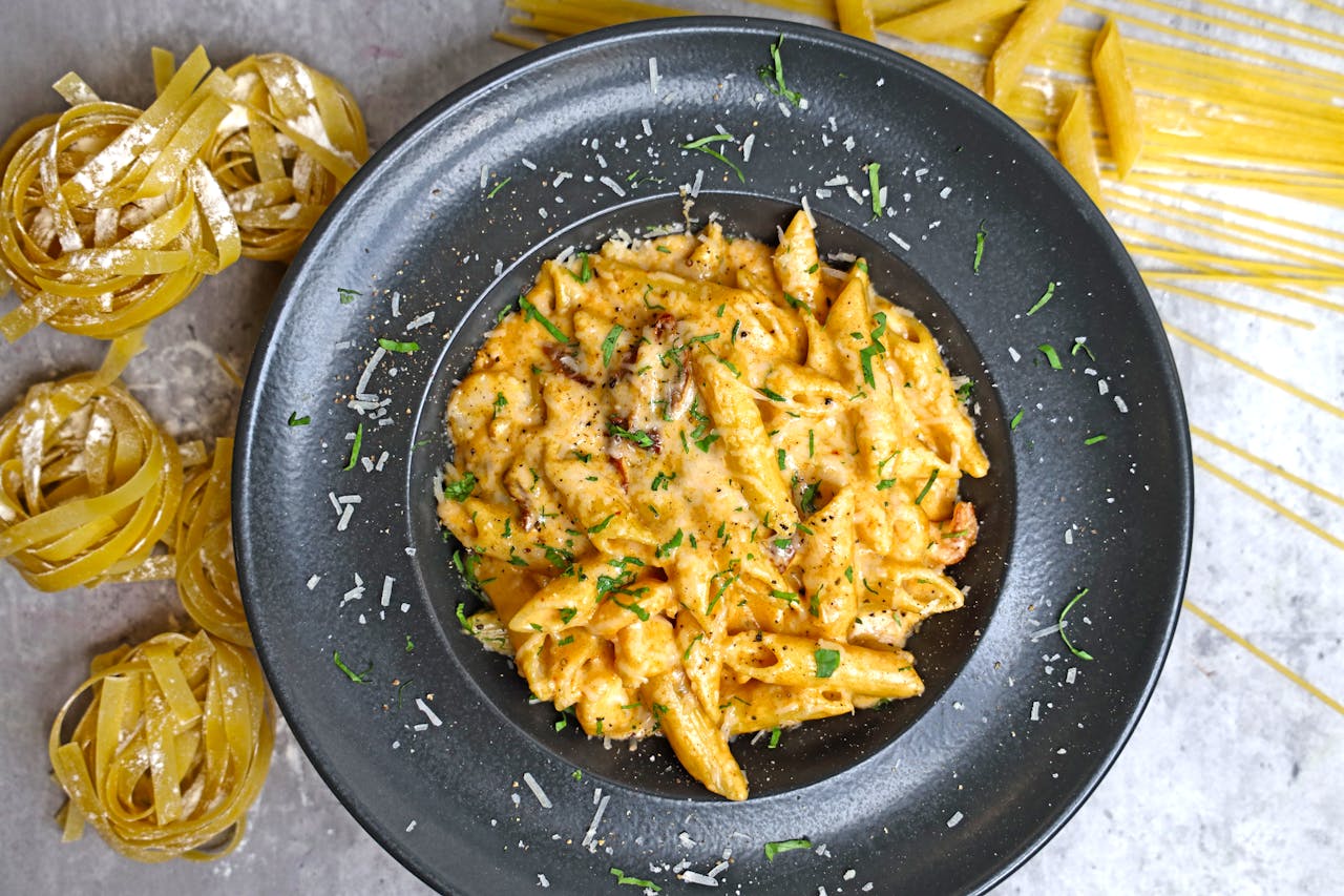 How to make chicken alfredo