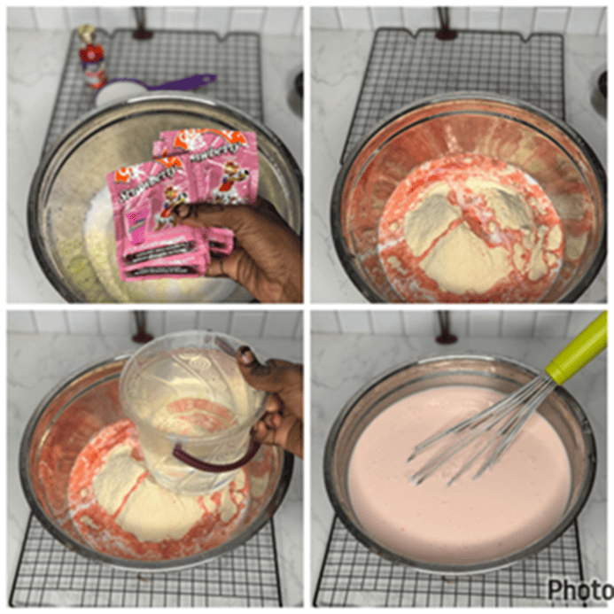 strawberry milkshake 3