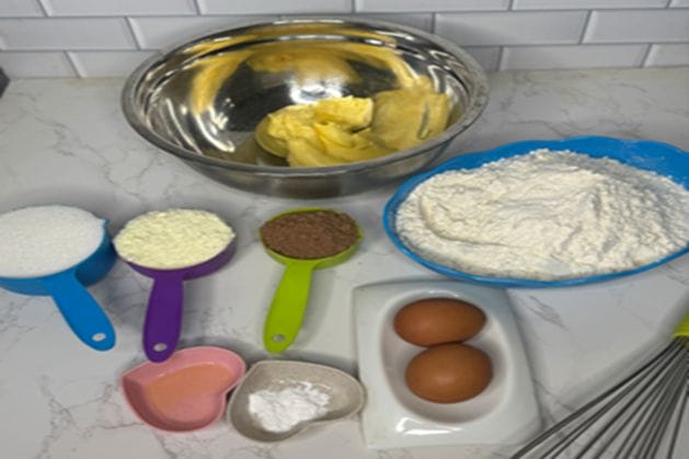 Chocolate and vanilla cookies 2