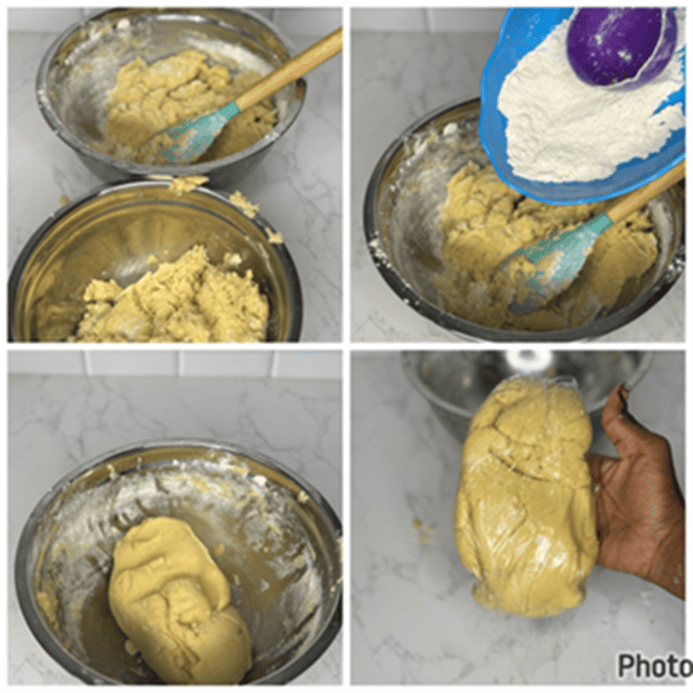 Chocolate and vanilla cookies 5