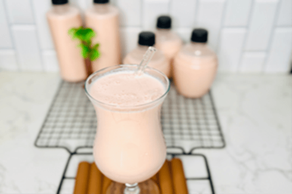 strawberry milkshake 6