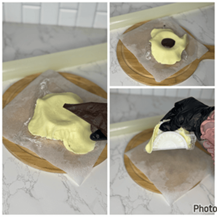 Chocolate milky pie 4