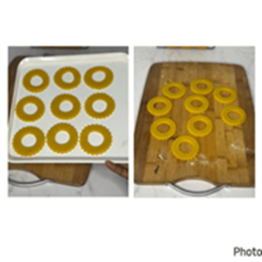 sunflowers biscuits/cookies 6
