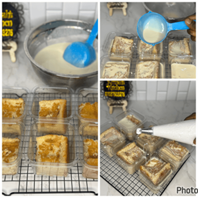yadda ake milk cake 9