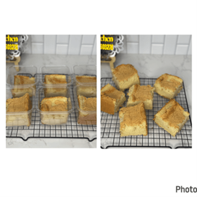 yadda ake milk cake 5