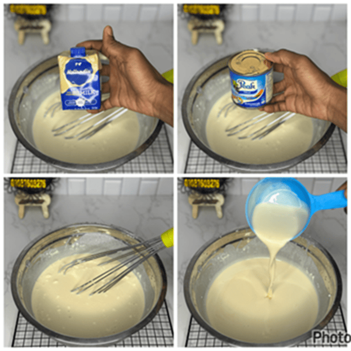 yadda ake milk cake 7