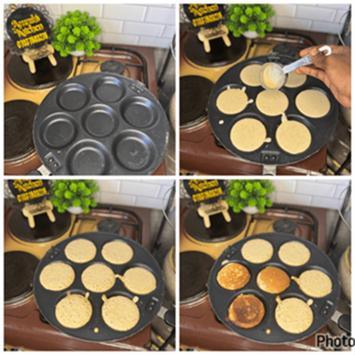 yadda ake banana pancake 6