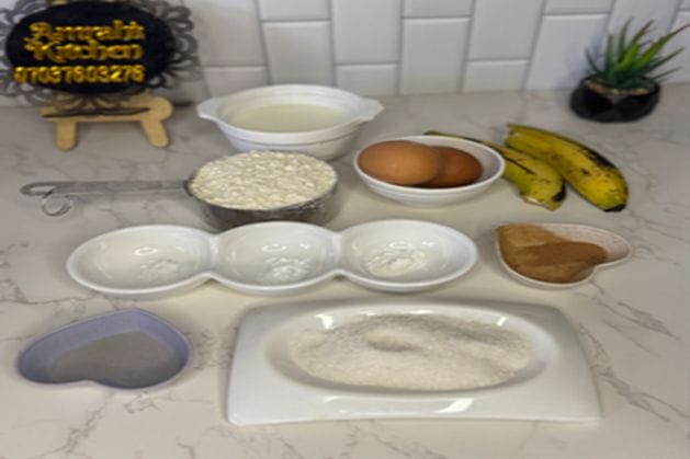yadda ake banana pancake 1