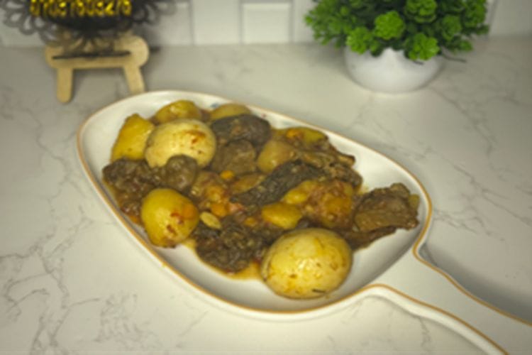 yadda ake potato porridge