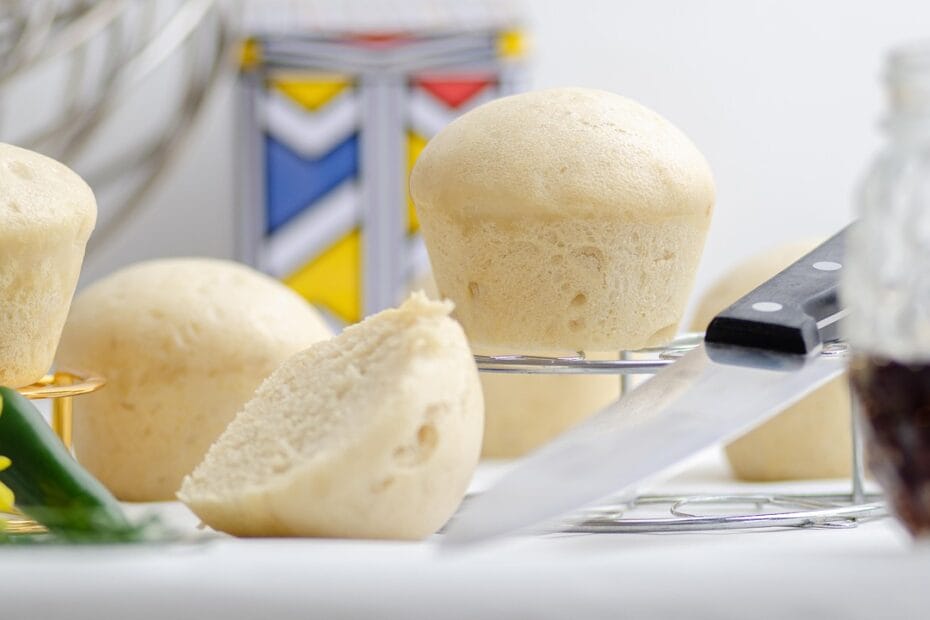 Japanese rice-steamed cake
