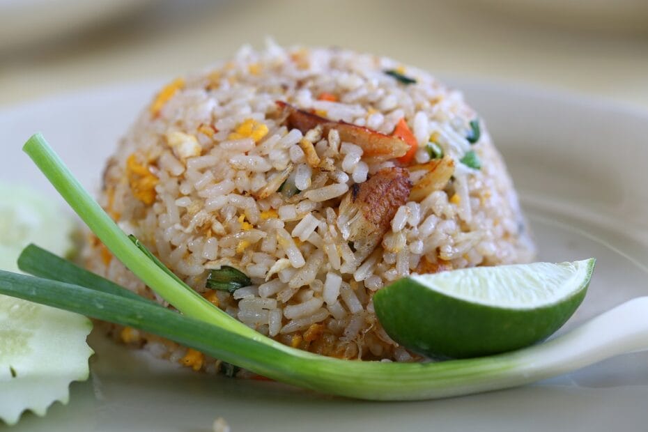 Taiwanese egg fried rice