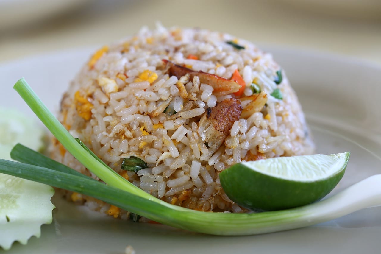 Taiwanese egg fried rice