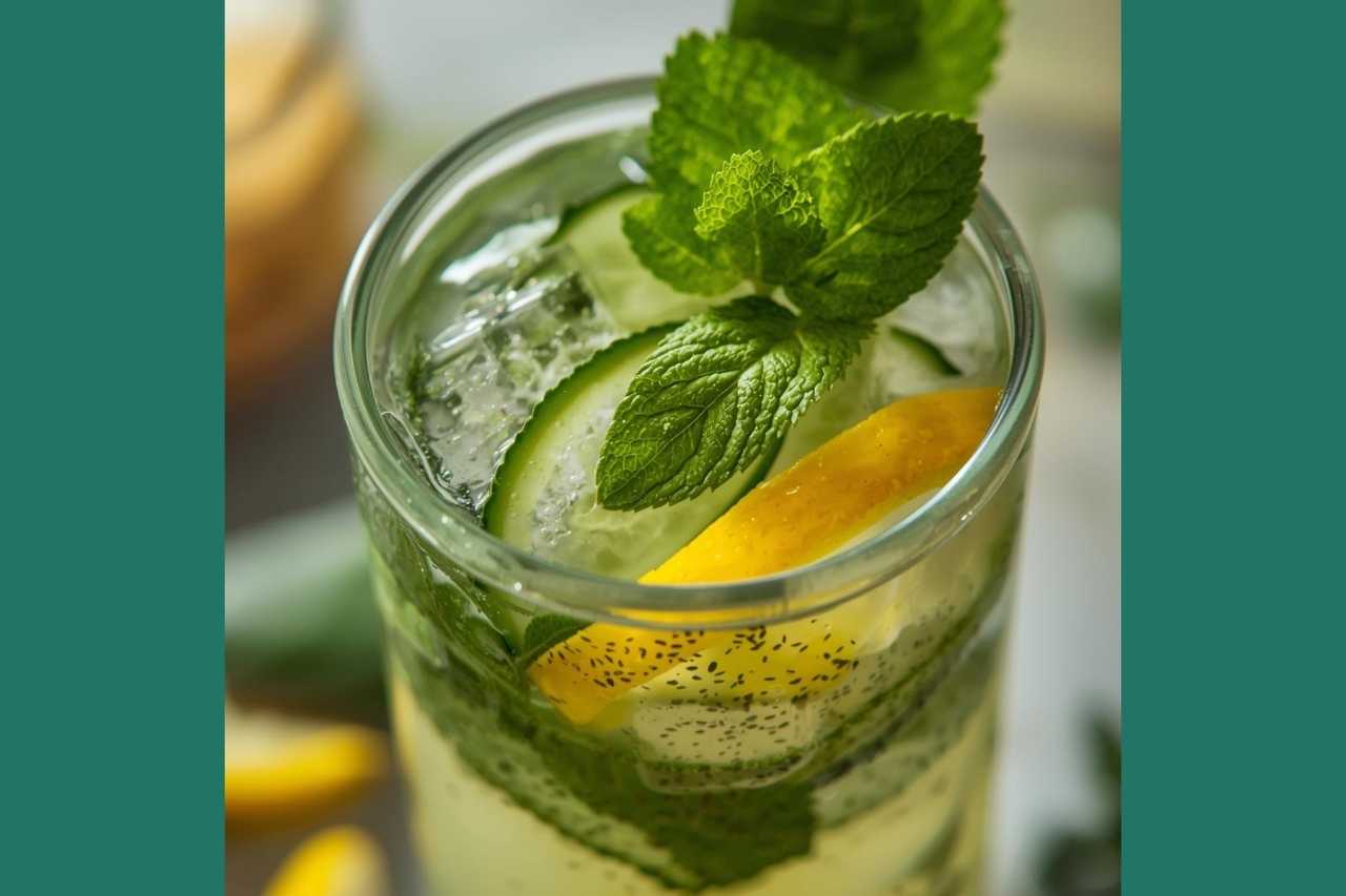 Cucumber mint cooler