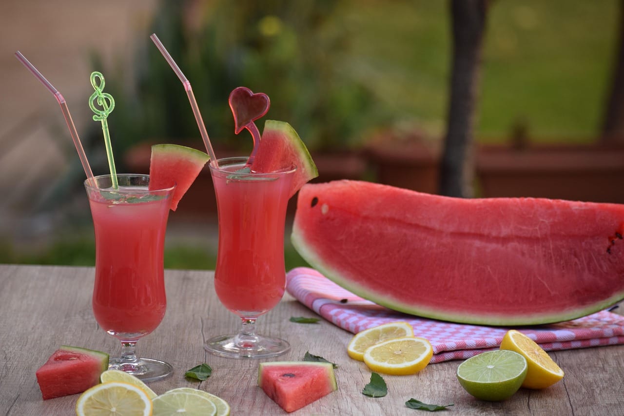 Watermelon lime cooler