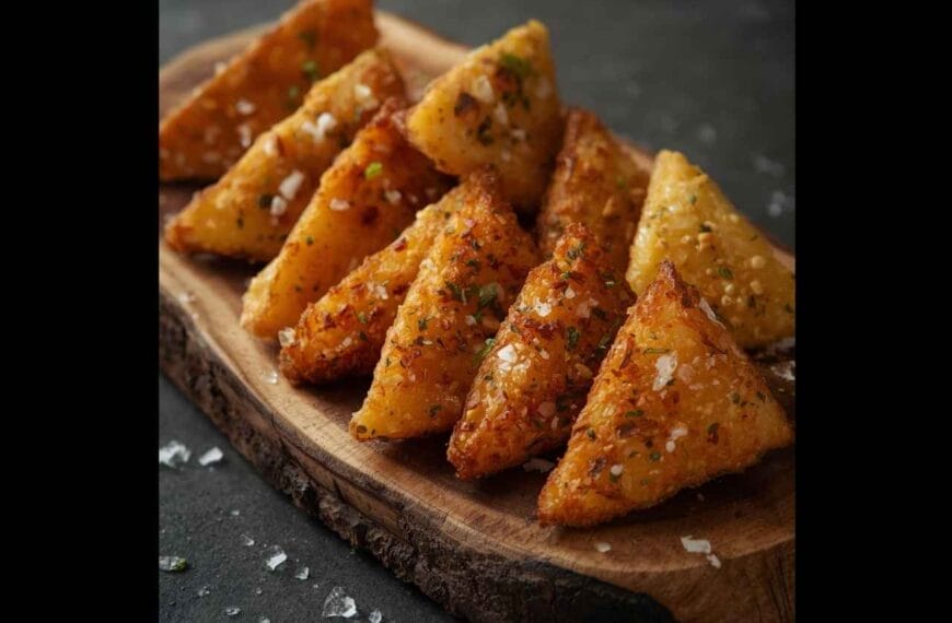 potato triangles